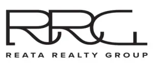 A logo of the company propia realty group.